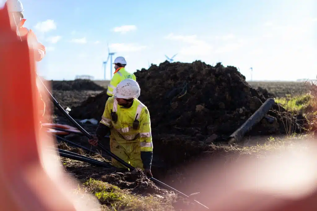 Fibre Optic Cable Installation at Coldham Solar Farm | UIP